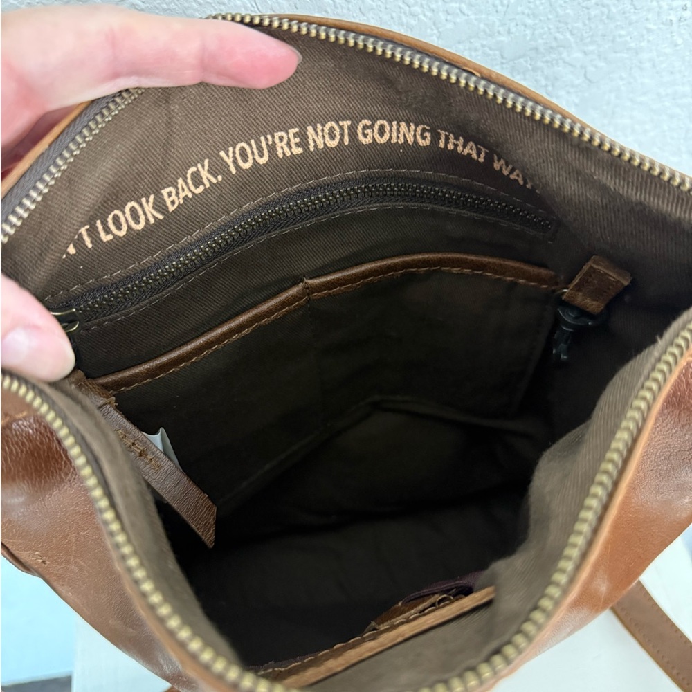 Sts Ranchwear Remnants Patchwork Leather Mailbag … - image 6